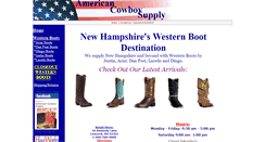 Desktop Screenshot of americancowboysupply.com